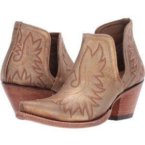 Ariat | Dixon Gold Cowgirl Booties